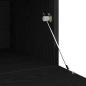 Preview: TV-Schränke 2 Stück mit LED-Lichtern Schwarzes Eichenkonstrukt, TV-Schränke mit LED Schwarz Eiche 120x35x40 cm Konstruktionsholz