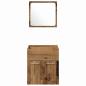 Preview: 3-teiliges Badezimmermöbel-Set Altholz