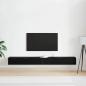 Preview: Wandregale 2 Stk Schwarz Eiche 102x30x20 cm Holzwerkstoff