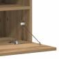 Preview: TV-Wandeinheiten mit LED-Lichtern 2 Stück Artisan Eiche 80x30x30 cm, TV-Wandeinheiten mit LED-Lichtern 2 Stück Artisan Eiche 60x30x40 cm