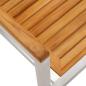 Preview: 7-teiliges Garten-Essset aus massivem Holz Akazie, Esstisch 200x90x74,5 cm aus massivem Holz Akazie
