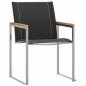 Preview: 9-teilige Garten Essgruppe aus massivem Akazienholz, Outdoor Esstisch 200x90x74.5 cm aus massivem Akazienholz