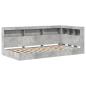 Preview: Regalbett Beton Grau 100x200 cm Holzwerkstoff