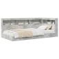 Preview: Regalbett Beton Grau 100x200 cm Holzwerkstoff