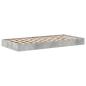 Preview: Regalbett Beton Grau 100x200 cm Holzwerkstoff