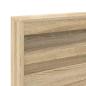 Preview: Bücherregalbett Sonoma Eiche 180x200 cm Spanplatte
