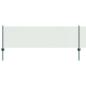 Preview: Zaunpfosten 11 Stück U-Kanal grün 60 cm Stahl, Sechseckzaun grün 0.6x50 m Stahl