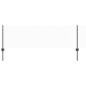 Preview: Zaunpfosten 5 Stück U-Profil Grau 60 cm Stahl, Sechseckzaun Grau 0,6x10 m Stahl