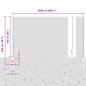 Preview: Zaunpfosten 22 Stk U-Kanal Grau 160 cm Stahl, Sechseckzaun Grau 1,6x25 m Stahl