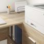 Preview: Eck-Schreibtisch mit Schubladen Sonoma-Eiche 102 x 88 x 75 cm