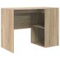 Preview: Eckschreibtisch Sonoma Eiche 102x88x75 cm Holzwerkstoff