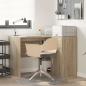 Preview: Eck-Schreibtisch mit Schubladen Sonoma-Eiche 102 x 88 x 75 cm