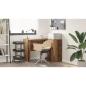 Preview: Eckschreibtisch Alter Holz 102x88x75 cm Holzwerkstoff