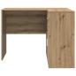 Preview: Eck-Schreibtisch Artisan-Eiche 102 x 88 x 75 cm
