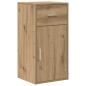 Preview: Eckschreibtisch Eiche 102x88x75 cm Holzwerkstoff