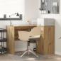 Preview: Eck-Schreibtisch Artisan-Eiche 102 x 88 x 75 cm