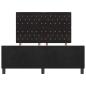 Preview: Bettgestell Schwarz 140x190 cm Samt