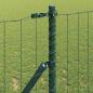 Preview: Euro-Zaun mit 13 Pfosten 1x25 m Galvanisierter Stahl Grün