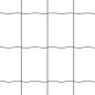 Preview: Euro Zaun mit 7 Spike-Pfosten 1.5x10 m verzinkter Stahl grau