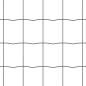Preview: Eurozaun mit 13 Stachelpfosten 0,4x50 m verzinkter Stahl grau