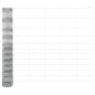 Preview: Feldzaun 1.4x50 m Verzinkter Stahl, Zaunpfosten 13 Stück Ø32 mm 190 cm Verzinkter Stahl