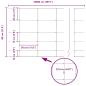 Preview: Feldzaun 0,8x100 m verzinkter Stahl, Zaunpfosten 13 Stück Ø32 mm 120 cm verzinkter Stahl