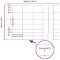 Preview: Feldzaun 1x100 m Verzinkter Stahl, Zaunpfosten 13 Stück Ø32 mm 150 cm Verzinkter Stahl