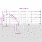 Preview: Weidezaun 0,8x25 m Verzinkter Stahl, Zaunpfosten mit Spike 13 Stk Ø32 mm 100 cm Verzinkter Stahl