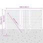 Preview: Bodenmontierter Sechseckzaun 10 x 1,6 m PVC-beschichteter Stahl