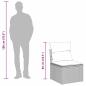 Preview: 8-teiliges Garten-Sofa-Set mit Kissen Braun Poly Rattan, 2-Sitzer Garten Sofa mit Stauraum & Kissen Braun Poly Rattan