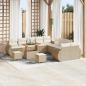 Preview: ARDEBO.de - Garten-Sofa-Set 13 stk. 13-Sitzanzahl Beige und Creme