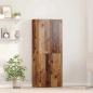 Preview: ARDEBO.de - Aktenschrank Set aus 2 Altholz Massiv recyceltes Holz