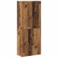 Preview: Aktenschrank Set aus 2 Altholz Massiv recyceltes Holz