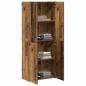Preview: Aktenschrank Set aus 2 Altholz Massiv recyceltes Holz