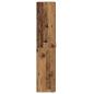 Preview: Aktenschrank Set aus 2 Altholz Massiv recyceltes Holz