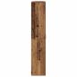 Preview: Highboard Altholz 80x35x180 cm Holzwerkstoff