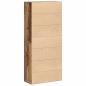 Preview: Highboard Altholz 80x35x180 cm Holzwerkstoff