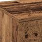 Preview: Highboard Altholz 80x35x180 cm Holzwerkstoff