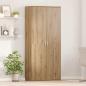 Preview: ARDEBO.de - Highboard Artisan Oak 80x35x180 cm Sperrholz