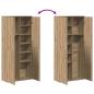 Preview: Highboard Artisan Oak 80x35x180 cm Sperrholz