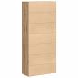 Preview: Highboard Artisan Oak 80x35x180 cm Sperrholz