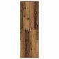 Preview: Highboard Altholz 60x35x180 cm Holzwerkstoff