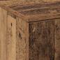 Preview: Highboard Altholz 60x35x180 cm Holzwerkstoff
