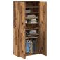 Preview: Highboard Altholz 80x39x178 cm Spanplatten