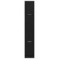 Preview: Apotheker-Schrank Schwarze Eiche 30x41x174,5 cm Spanplatte