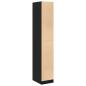 Preview: Apotheker-Schrank Schwarze Eiche 30x41x174,5 cm Spanplatte