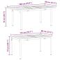 Preview: Garten Essgruppe 7 pcs Braun Poly-Rattan