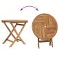 Preview: 3-teiliges faltbares Gartenbistro Set aus massivem Akazienholz