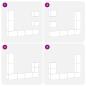 Preview: 6-teiliges TV-Schrank-Set Schwarze Eiche Holzwerkstoff, Wandmontierte TV-Schränke 2 Stück Schwarze Eiche 30,5x30x30 cm, TV-Schrank Schwarze Eiche 30,5x30x110 cm Holzwerkstoff, Schwarzer Eichen-Wand-TV-Schrank 100x30x30 cm aus Holzwerkstoff