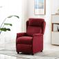 Preview: Massagesessel Weinrot Stoff
